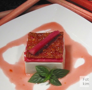 Kold k�rnem�lks mousse