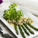 Asparges vinaigrette