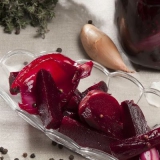 Syltede r�dbeder med peberrod