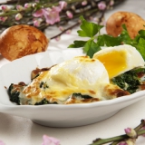 Pocheret �g Florentine