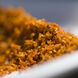 Pulveriserede skaller og kerner